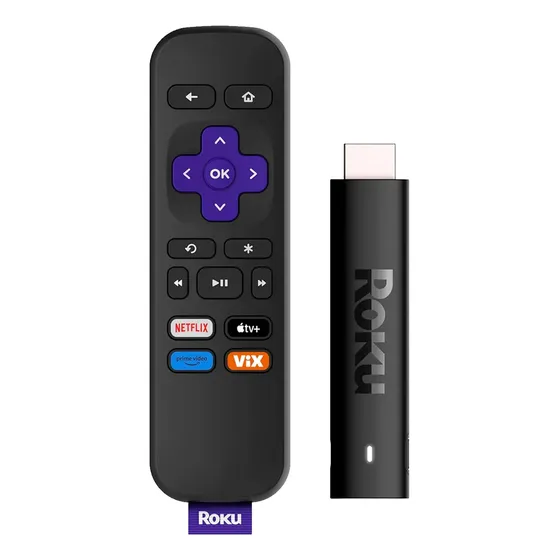Tv Box Roku Streaming Stick 4k Hdr Dolby Vision Hdmi 3820xb Negro De Voz (Reacondicionado)