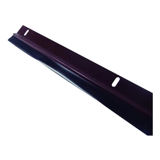 Zócalos Para Puerta En Aluminio Y Goma Marrón  0.8 Metro