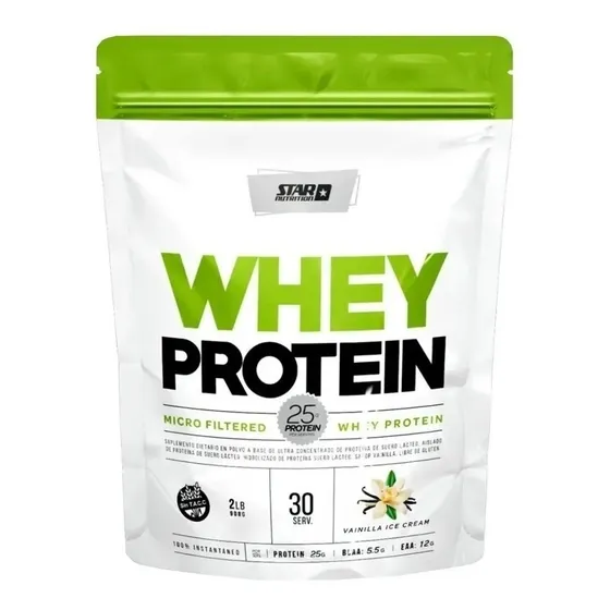 Whey Protein 2 Lb Polvo Star Nutrition Doypack Suero