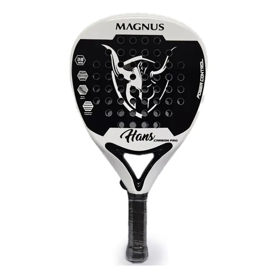 Paleta De Padel Magnus Hans Pro Importada + Funda