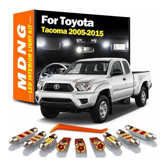 Kit Iluminación Led Interior Tacoma 2005 2015 + Herramienta