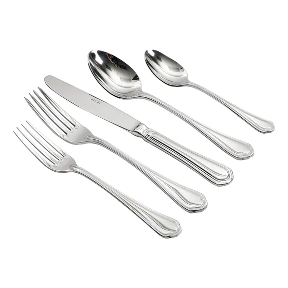 Juego De Cubiertos Gibson 45 Pzas Plateado