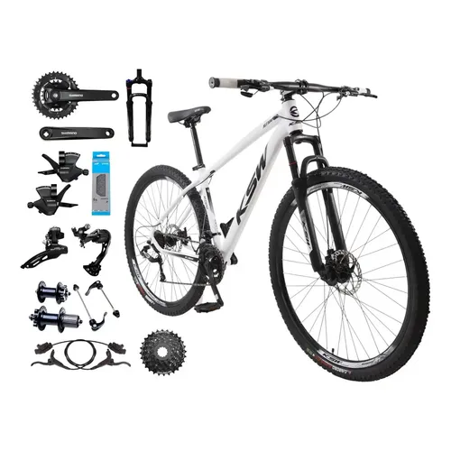 その他 KKK PSA9 INWO Bicicleta Aro 29 Ksw 1 X 9v Hidráulico Trava E K7 11/40 Cor