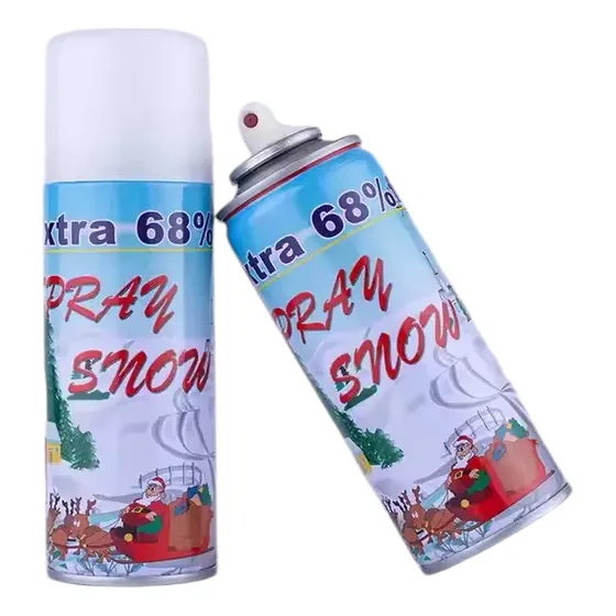 Nieve Artificial En Spray  Para Decorar Navidad