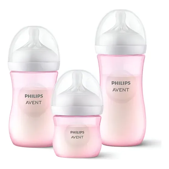 Set X 3 Teteros Natural 3.0 De 4, 9 Y 11 Onz Avent Scd838/28