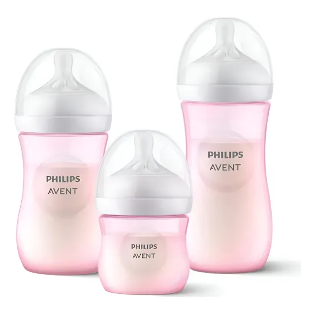 Set X 3 Teteros Natural 3.0 De 4, 9 Y 11 Onz Avent Scd838/28