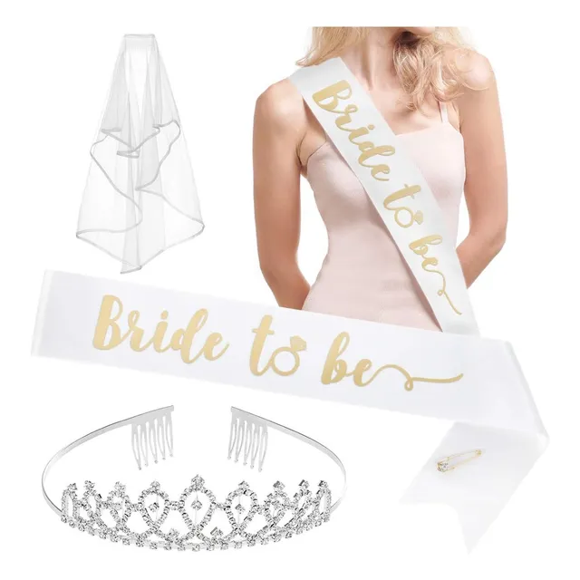 Kit Accesorios Despedida Soltera Bride To Be Matrimonio