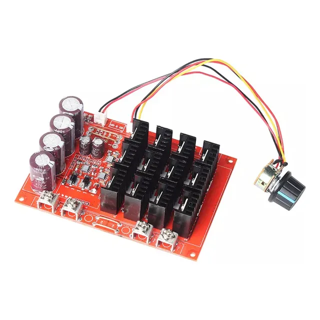 Controlador Pwm Regulador Velocidad Motor Dc 10-50v 60a