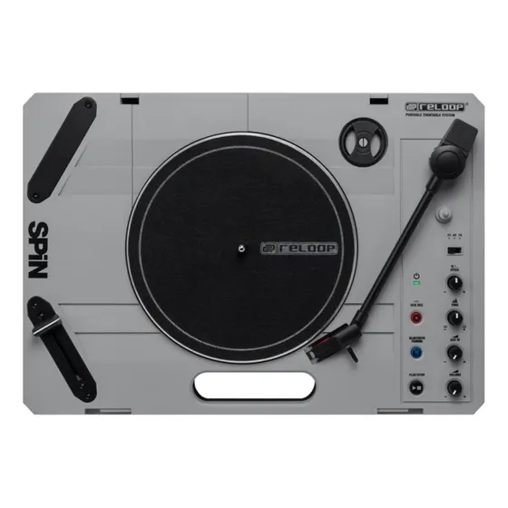 Tornamesa Portable Reloop Spin Gris