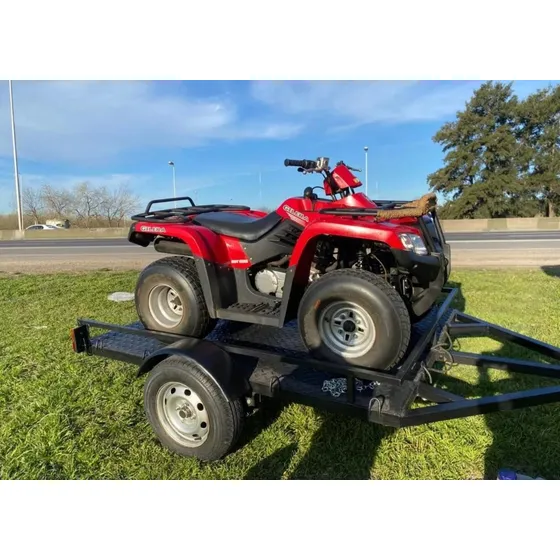 Gilera Hotbear 200. 2011 + Trailer Para Moto/cuatri/utv