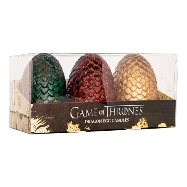 Game Of Thrones: Sculpted Dragon Egg Candle Vela Esculpida