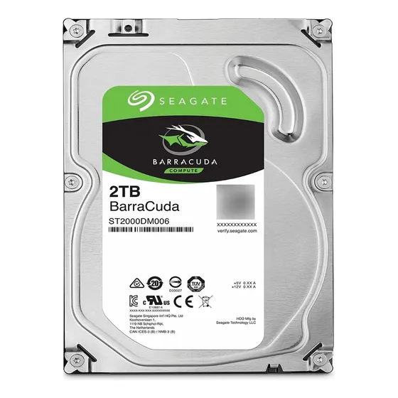Disco Duro 2tb Seagate Barracuda Verde 3.5