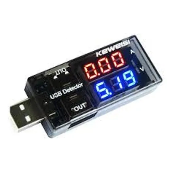 Usb Tester  Medidor De  Voltaje Amperaje Para Cargador