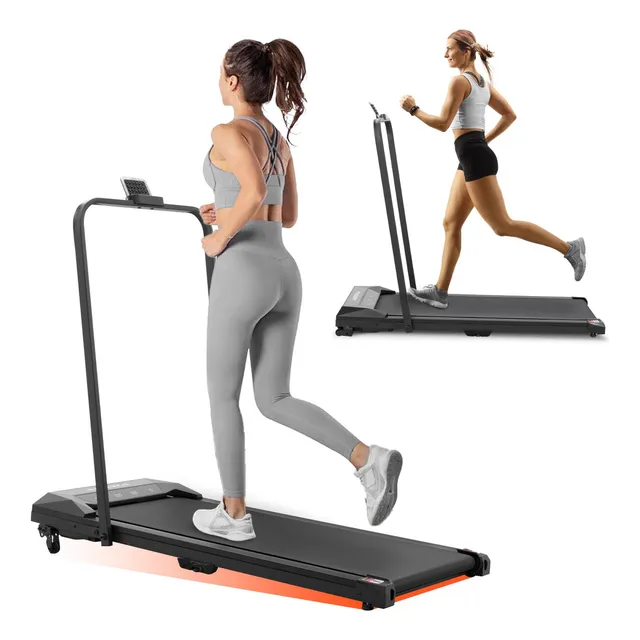 Caminadora Electrica Plegable Walking Pad Altera CYBERWALK con Elevacion Color Negro