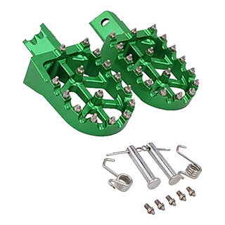 Piezes De Motocicleta Reposapiés Pedales Clavijas Verde. Piezes De Motocicleta Reposapiés Pedales Clavijas Verde.