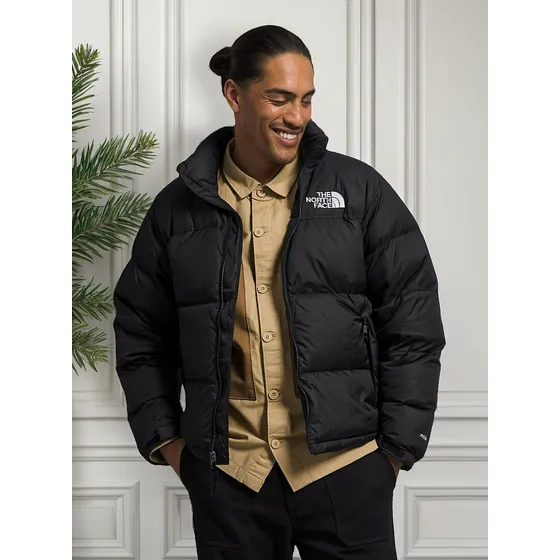 Campera The North Face 1996 Retro Nuptse Puffer Negra Hombre