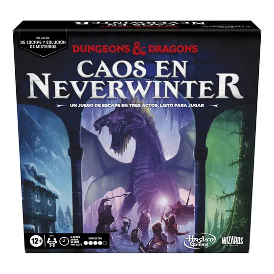 Juego Hasbro Gaming Dungeons & Dragons Caos en Neverwinter