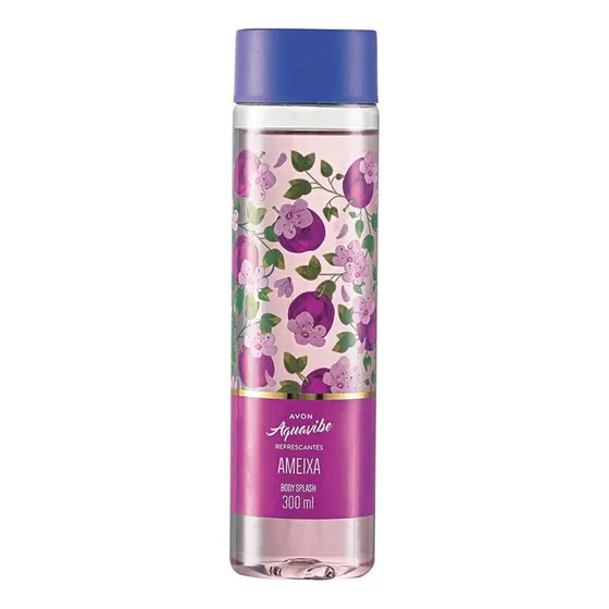 Body Splash Avon Aquavibe Refrescantes Ameixa 300Ml
