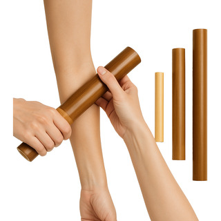 Kit Bambu Massagem Bambuterapia Com 7 Peças Envio Imediato Kit Bambu Massagem Bambuterapia Com 7 Peças Envio Imediato