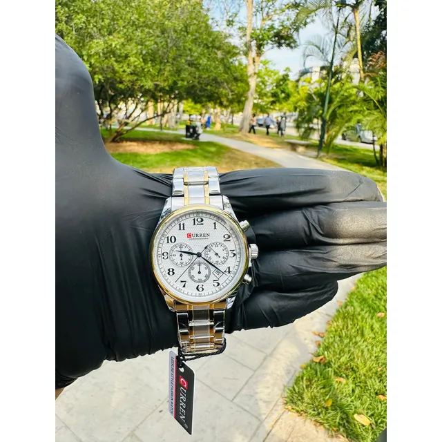 Reloj Curren Casual Para Caballero Acero Inoxidable 000