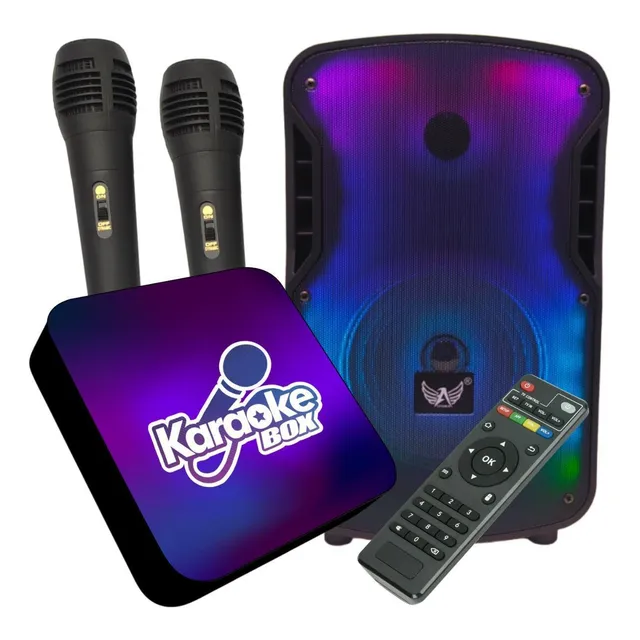 Karaokebox + Caixa De Som Diversão Garantida