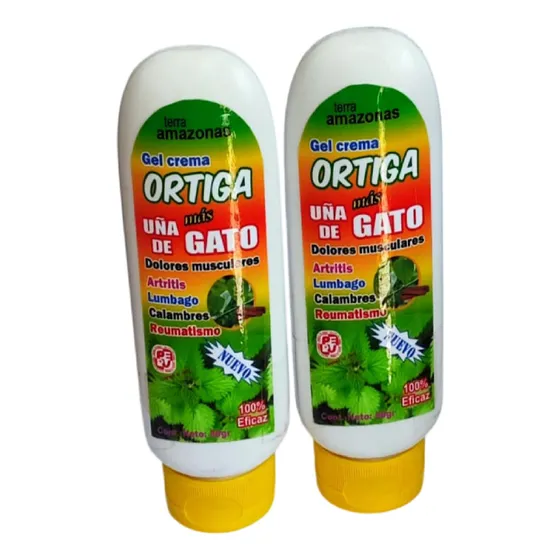 Gel Crema De Ortiga Mas Uña  ( 2 Unid )