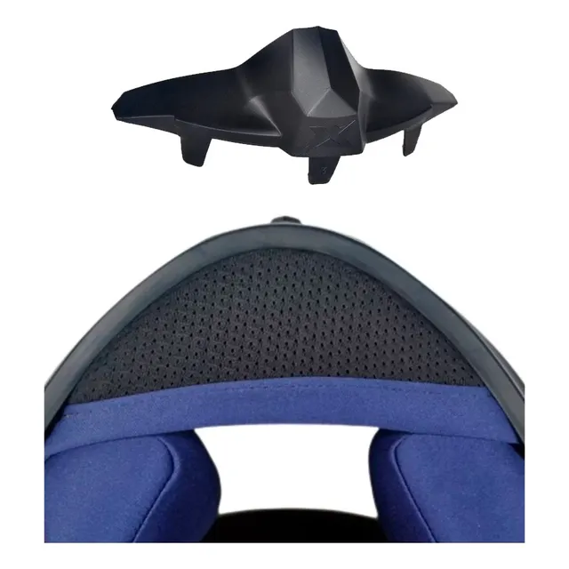 Narigueira Capacete Asx Axxis Eagle + Bavete Original Nova