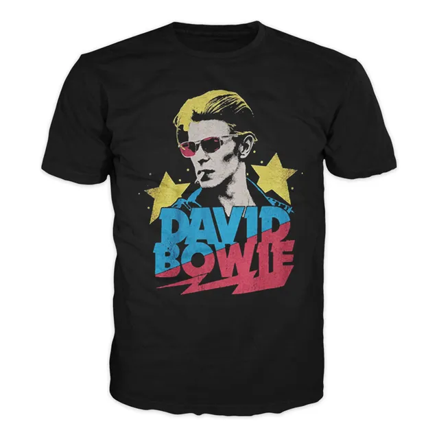 Camiseta Pop Rock David Bowie