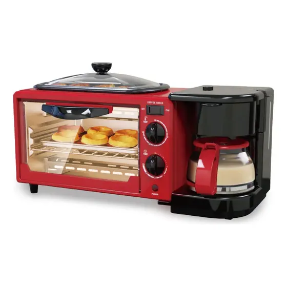 Horno Multifuncional 3 En 1  + Obsequio Licuadora Portátil