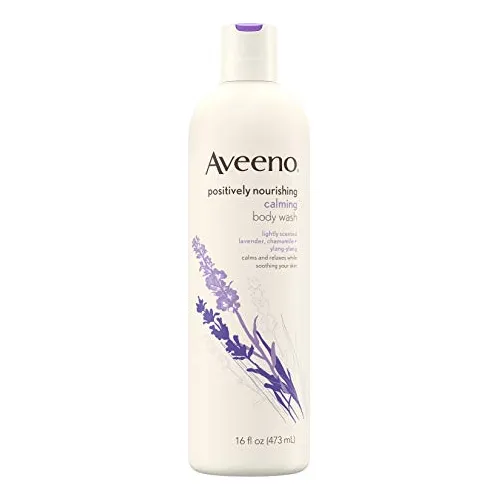 Aveeno Positivamente Nourshing Calming Body Wash Con Jxamk