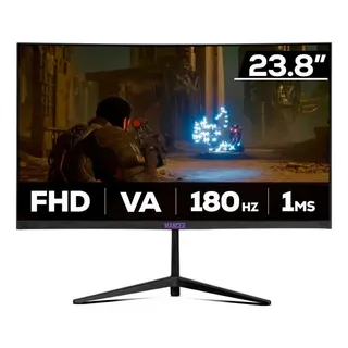 Monitor Gamer Mancer Valak Z186,23.8 ,va,curvo,fhd,1ms,180hz