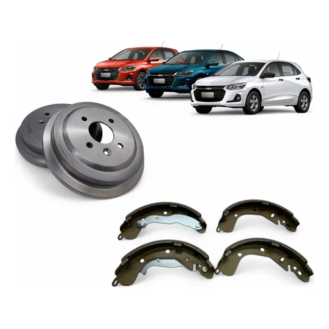 Kit Campanas Y Patines Traseros Chevrolet Onix 2020 - 2025