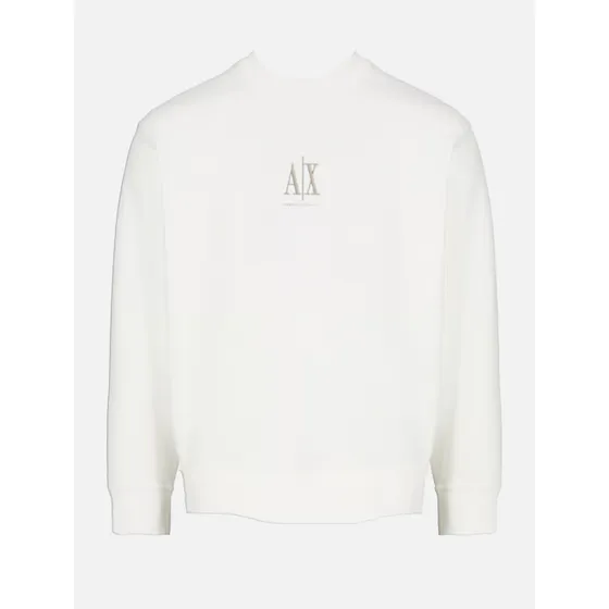 Blusa Armani Exchange Moletom Regular Off White