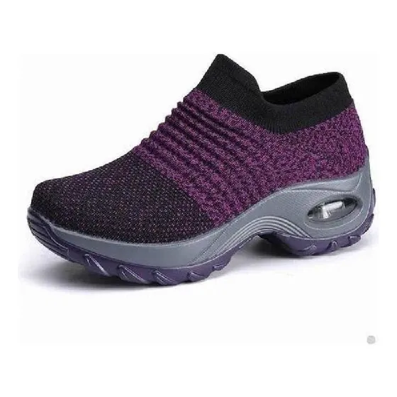 Zapatillas Con Cámara De Aire Para Mujer Zapatos Casuales Si