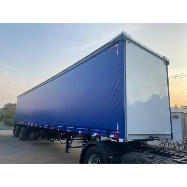 Carreta Bau Sider Vanderleia Ano 2008 15,00mts 28 Palllets