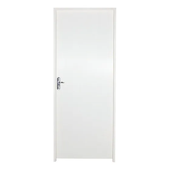Porta Lisa Com Primer Montada Com Batente 16 Cm E Fechadura