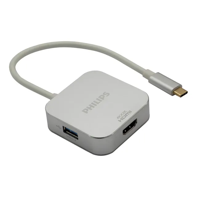 Hub Usb-c 4 En 1 Philips Dlk2310c/94