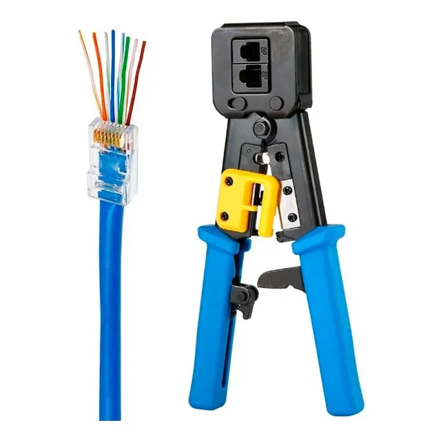 Pinza Crimpeadora Fichas Rj45 Ez Pasantes Pass-through 