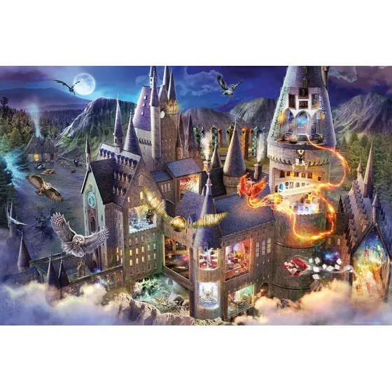 Rompecabezas Hogwarts Castle 3000 Piezas Ravensburger 17561