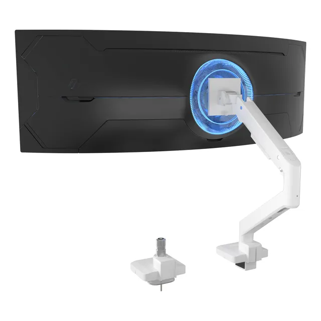 360° Resorte De Gas Giratorio Soporte Brazo Para Monitor