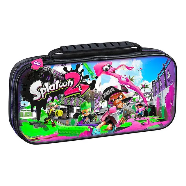 Estuche Hori Para Nintendo Switch Viajero Deluxe Splatoon 2