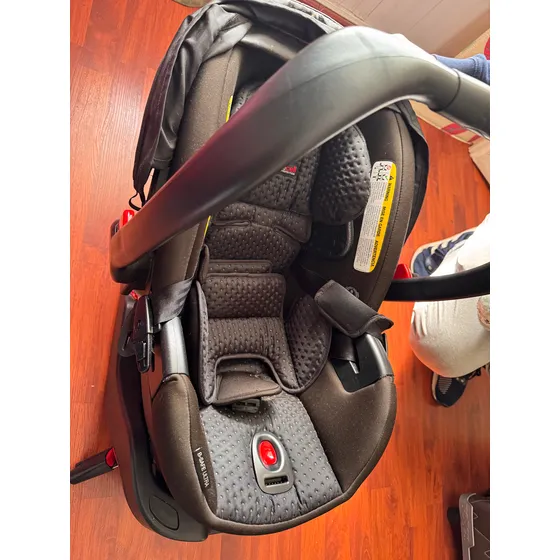 Silla Huevito Auto Britax, Isofix Y Cinturón De Seguridad.