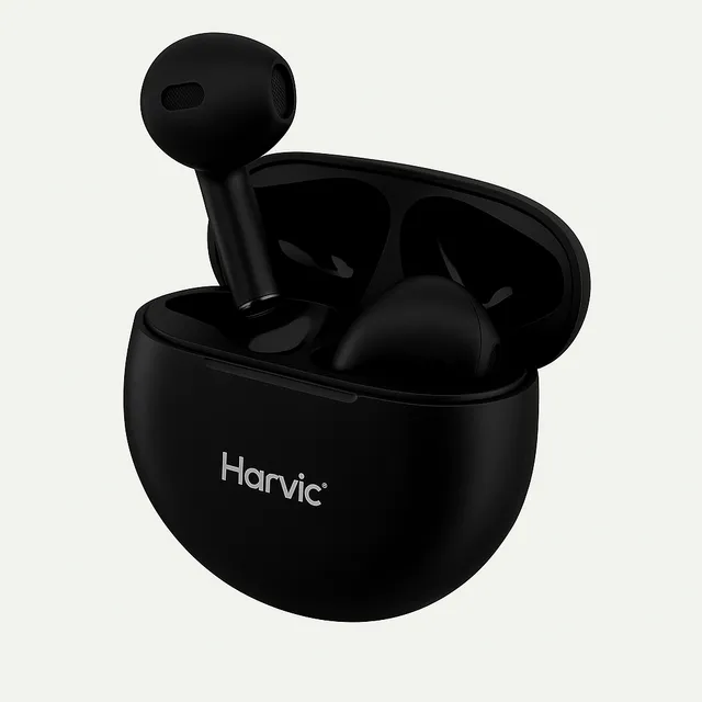 Audífonos Inalámbricos Harvic Bluetooth5.0 Gamer Color Negro
