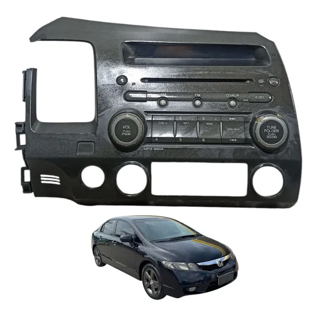 Radio Cd Player Som Civic G8 Lxs 1.8 2008 2009 2010 (usado)