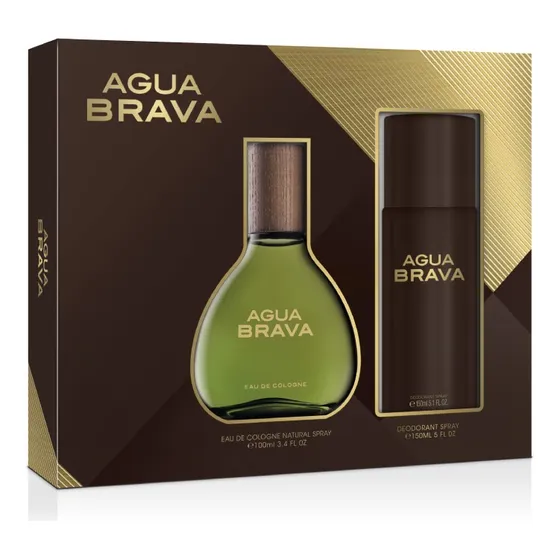 Set Agua Brava Edc 100 Ml + Desodorante Spray 150 Ml