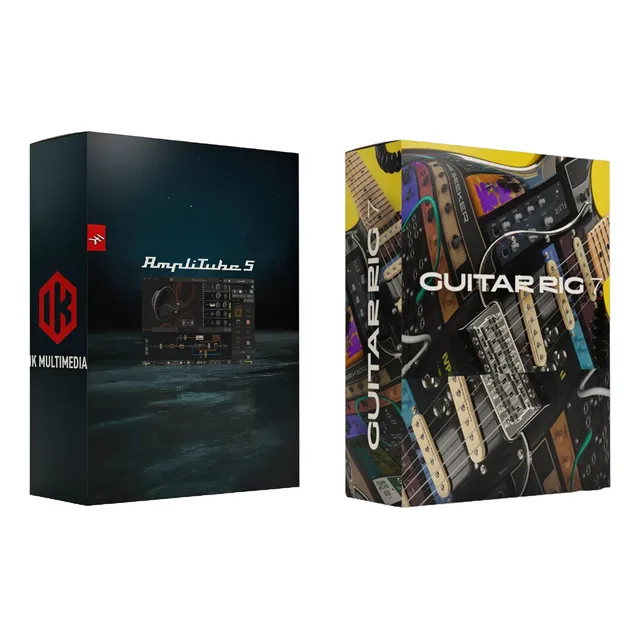 Amplitube 5 Max + Guitar Rig 7  | Plugins Guitarra | Win Mac
