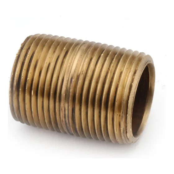Anderson Metal Rojo Tubo Laton On Sin Npt Longitud