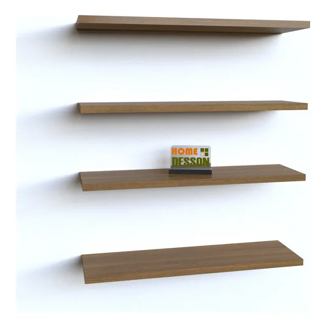 Repisas Flotantes Modernas 50 Cm Set X 4 Decoracion Moderna