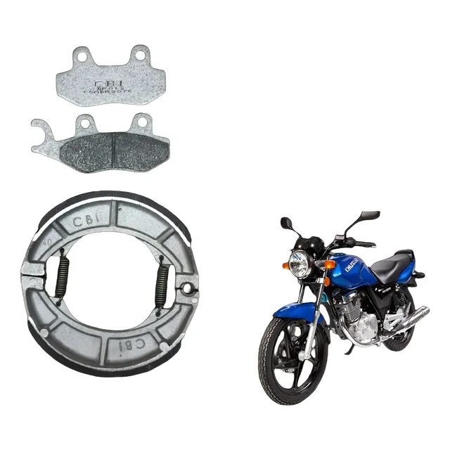 Kit Pastillas De Freno Cerámica Cbi Suzuki En / Gs 125