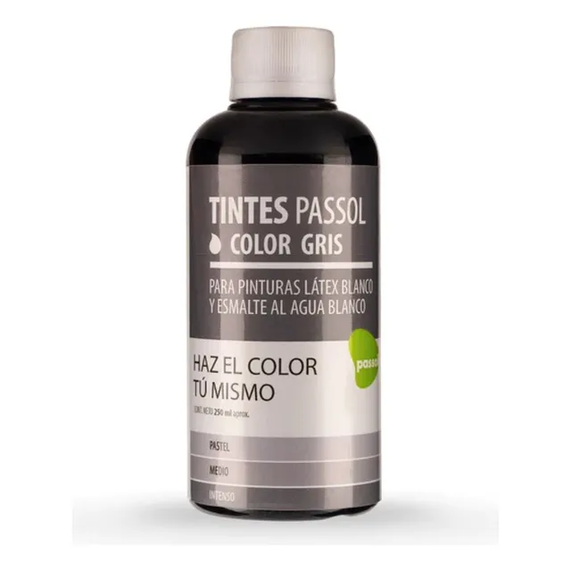 Concentrado Universal Tinte Pintura Passol Varios Colores